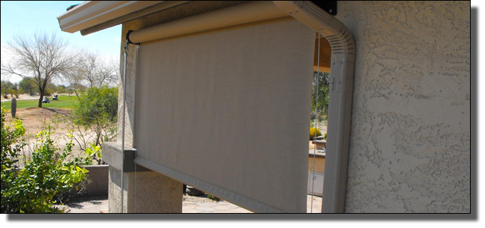 Roll Down Awnings / Shades Fort Lauderdale Florida